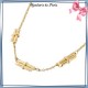 Collier filigrane en plaqué or 