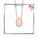 Collier filigrane en plaqué or 