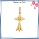Collier filigrane en plaqué or 