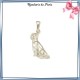 Collier filigrane en plaqué or 