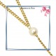 Collier filigrane en plaqué or 