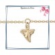 Collier filigrane en plaqué or 