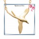 Collier filigrane en plaqué or 