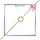 Collier filigrane en plaqué or 