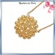 Collier filigrane en plaqué or 