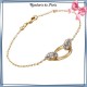 Collier filigrane en plaqué or 