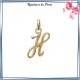 Collier filigrane en plaqué or 