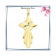 Collier filigrane en plaqué or 