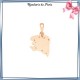 Collier filigrane en plaqué or 