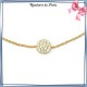 Collier filigrane en plaqué or 