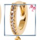 Collier filigrane en plaqué or 