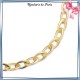 Collier filigrane en plaqué or 