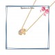 Collier filigrane en plaqué or 