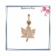 Collier filigrane en plaqué or 