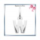 Collier filigrane en plaqué or 