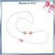 Collier filigrane en plaqué or 