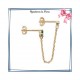 Collier filigrane en plaqué or 