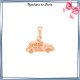 Collier filigrane en plaqué or 