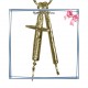 Collier filigrane en plaqué or 