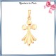 Collier filigrane en plaqué or 
