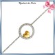 Collier filigrane en plaqué or 