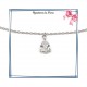 Collier filigrane en plaqué or 