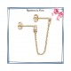 Collier filigrane en plaqué or 