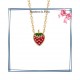 Collier filigrane en plaqué or 