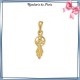 Collier filigrane en plaqué or 