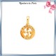 Collier filigrane en plaqué or 