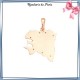 Collier filigrane en plaqué or 