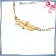 Collier filigrane en plaqué or 