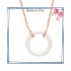 Collier filigrane en plaqué or 