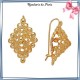 Collier filigrane en plaqué or 