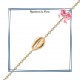 Collier filigrane en plaqué or 
