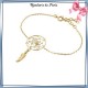 Collier filigrane en plaqué or 