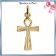 Collier filigrane en plaqué or 