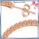 Collier filigrane en plaqué or 