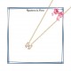 Collier filigrane en plaqué or 