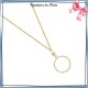 Collier filigrane en plaqué or 