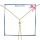 Collier filigrane en plaqué or 