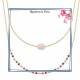 Collier filigrane en plaqué or 