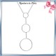 Collier filigrane en plaqué or 