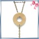 Collier filigrane en plaqué or 