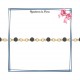 Collier filigrane en plaqué or 