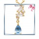 Collier filigrane en plaqué or 