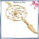 Collier filigrane en plaqué or 
