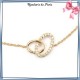 Collier filigrane en plaqué or 