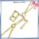 Collier filigrane en plaqué or 