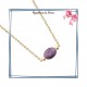 Collier filigrane en plaqué or 